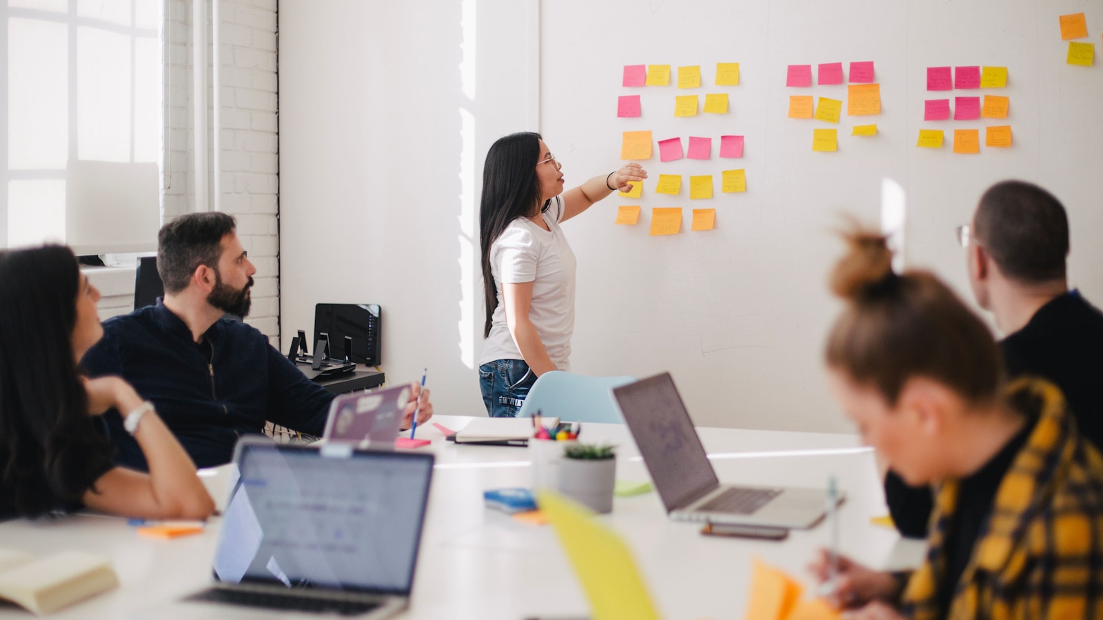 Team collaboration meeting